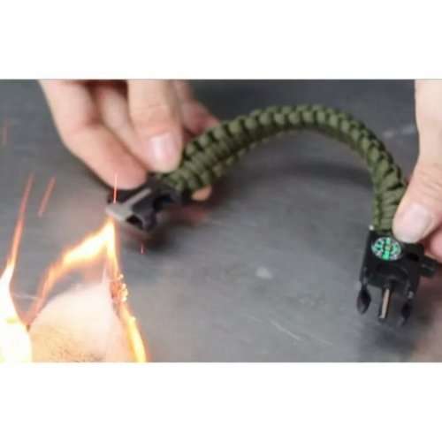 PARACORD SURVIVAL BRACELET  R30 EACH * 10 UNITS